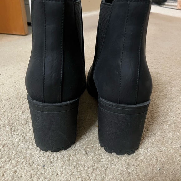 Dirty Laundry Lisbon Black High Heel Ankle Booties 7.5 - Picture 3 of 9